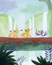 Disney The Lion King Classic Waterfall Fototapete DX4 220 | Yourdecoration.de