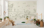 Disney Winnie the Pooh Bee at one with Nature Innere Fototapete DX8 193 | Yourdecoration.de