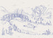Disney Winnie the Pooh Blue Ink Fototapete DX7 235 | Yourdecoration.de
