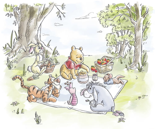 Disney Winnie the Pooh Nice for Picnics Fototapete DX6 217 | Yourdecoration.de