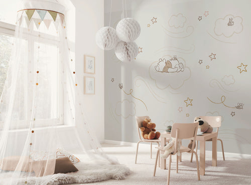Disney Winnie the Pooh Sleepy little Bear Innere Fototapete DX6 230 | Yourdecoration.de