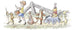 Disney Winnie the Pooh Walk along another Path Fototapete DX2 172 | Yourdecoration.de
