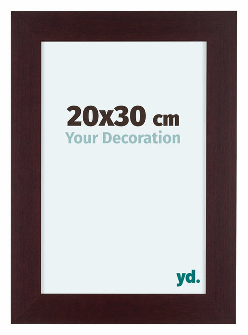 Dover Holz Bilderrahmen 20x30cm Mahagoni Vorne Messe | Yourdecoration.de