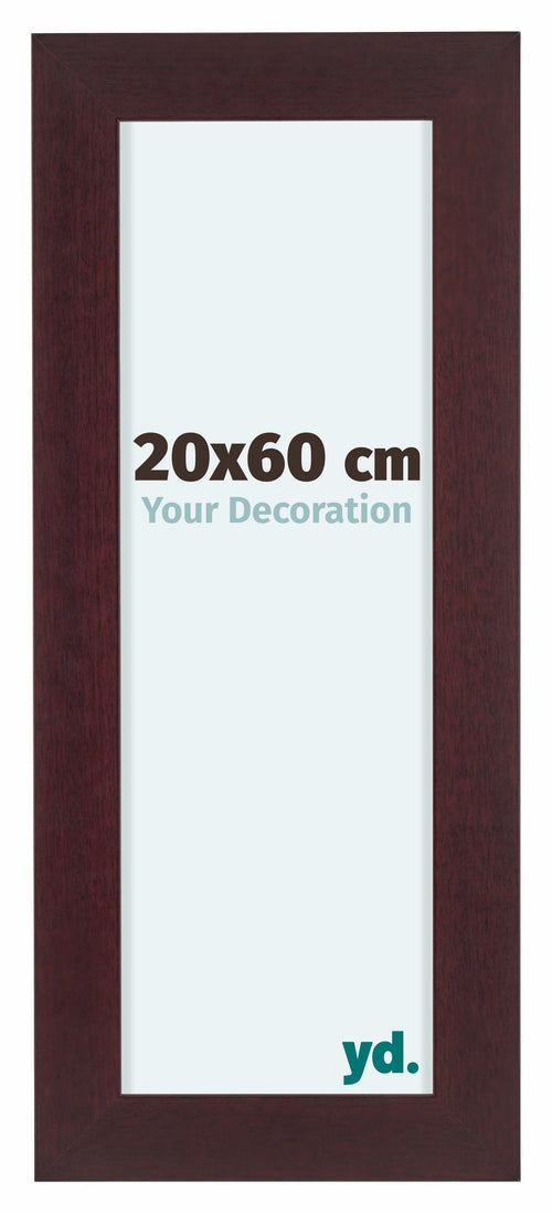 Dover Holz Bilderrahmen 20x60cm Mahagoni Vorne Messe | Yourdecoration.de