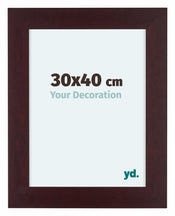 Dover Holz Bilderrahmen 30x40cm Mahagoni Vorne Messe | Yourdecoration.de
