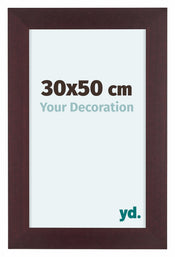 Dover Holz Bilderrahmen 30x50cm Mahagoni Vorne Messe | Yourdecoration.de