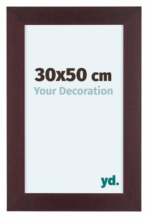 Dover Holz Bilderrahmen 30x50cm Mahagoni Vorne Messe | Yourdecoration.de