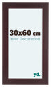 Dover Holz Bilderrahmen 30x60cm Mahagoni Vorne Messe | Yourdecoration.de