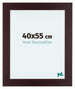 Dover Holz Bilderrahmen 40x55cm Mahagoni Vorne Messe | Yourdecoration.de