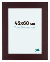 Dover Holz Bilderrahmen 45x60cm Mahagoni Vorne Messe | Yourdecoration.de