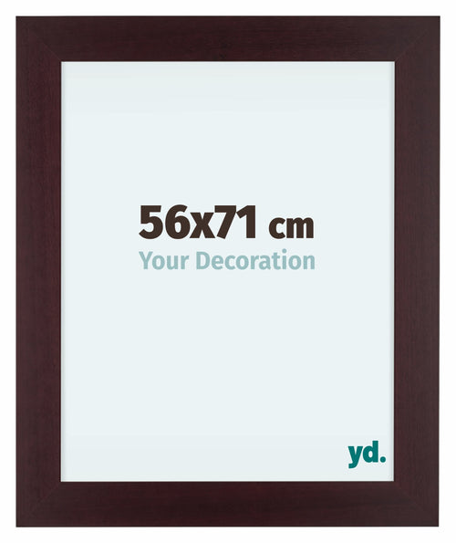 Dover Holz Bilderrahmen 56x71cm Mahagoni Vorne Messe | Yourdecoration.de
