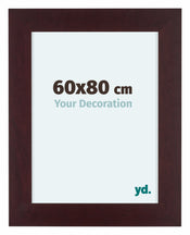 Dover Holz Bilderrahmen 60x80cm Mahagoni Vorne Messe | Yourdecoration.de