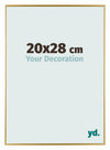 Evry Kunststoff Bilderrahmen 20x28cm Gold Vorne Messe | Yourdecoration.de