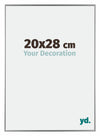 Evry Kunststoff Bilderrahmen 20x28cm Silber Vorne Messe | Yourdecoration.de