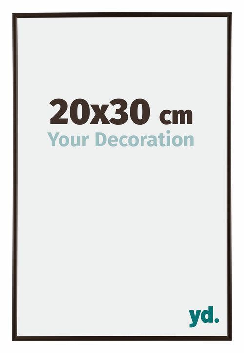 Evry Kunststoff Bilderrahmen 20x30cm Antrazit Vorne Messe | Yourdecoration.de