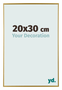 Evry Kunststoff Bilderrahmen 20x30cm Gold Vorne Messe | Yourdecoration.de