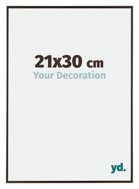 Evry Kunststoff Bilderrahmen 21x30cm Antrazit Vorne Messe | Yourdecoration.de