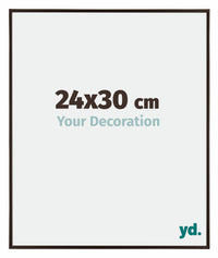Evry Kunststoff Bilderrahmen 24x30cm Antrazit Vorne Messe | Yourdecoration.de