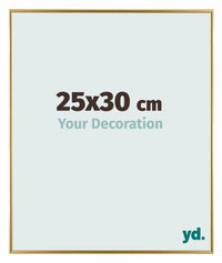 Evry Kunststoff Bilderrahmen 25x30cm Gold Vorne Messe | Yourdecoration.de