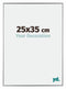 Evry Kunststoff Bilderrahmen 25x35cm Silber Vorne Messe | Yourdecoration.de