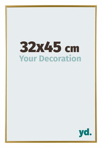 Evry Kunststoff Bilderrahmen 32x45cm Gold Vorne Messe | Yourdecoration.de