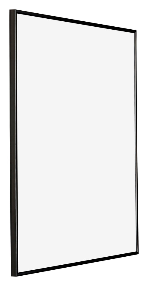 Evry Kunststoff Bilderrahmen 40x55cm Schwarz Hochglanz Vorne Schrag | Yourdecoration.de