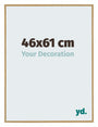 Evry Kunststoff Bilderrahmen 46x61cm Buche Hell Vorne Messe | Yourdecoration.de