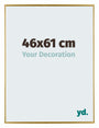 Evry Kunststoff Bilderrahmen 46x61cm Gold Vorne Messe | Yourdecoration.de