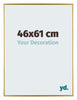Evry Kunststoff Bilderrahmen 46x61cm Gold Vorne Messe | Yourdecoration.de