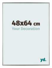 Evry Kunststoff Bilderrahmen 48x64cm Champagner Vorne Messe | Yourdecoration.de