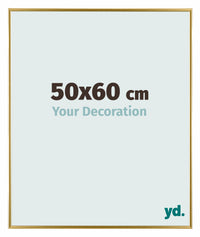 Evry Kunststoff Bilderrahmen 50x60cm Gold Vorne Messe | Yourdecoration.de