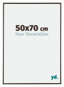 Evry Kunststoff Bilderrahmen 50x70cm Antrazit Vorne Messe | Yourdecoration.de
