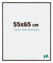 Evry Kunststoff Bilderrahmen 55x65cm Antrazit Vorne Messe | Yourdecoration.de