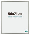 Evry Kunststoff Bilderrahmen 56x71cm Champagner Vorne Messe | Yourdecoration.de