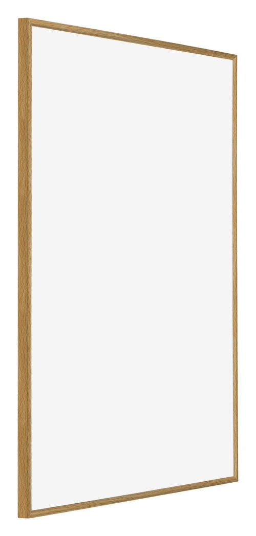 Evry Kunststoff Bilderrahmen 60x80cm Buche Hell Vorne Schrag | Yourdecoration.de