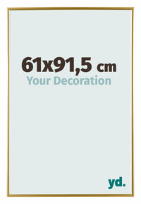 Evry Kunststoff Bilderrahmen 61x91 5cm Gold Vorne Messe | Yourdecoration.de