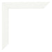 Bilderrahmen A4 - 21x29,7 cm - Weiß Gemasert - MDF - Pisa