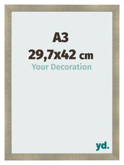 Bilderrahmen A3 - 29,7x42 cm - Gold Antik - MDF - Pisa