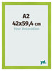 Bilderrahmen A2 - 42x59,4 cm - Grün - MDF - Pisa