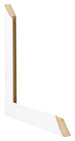 Bilderrahmen A2 - 42x59,4 cm - Weiß Hochglanz - MDF - Pisa