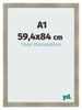 Bilderrahmen A1 - 59,4x84 cm - Gold Antik - MDF - Pisa
