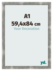 Bilderrahmen A1 - 59,4x84 cm - Metall Vintage - MDF - Pisa