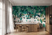 Fototapete Blatterchaos 350x250cm FLX7 012 Interieur 2 | Yourdecoration.nl