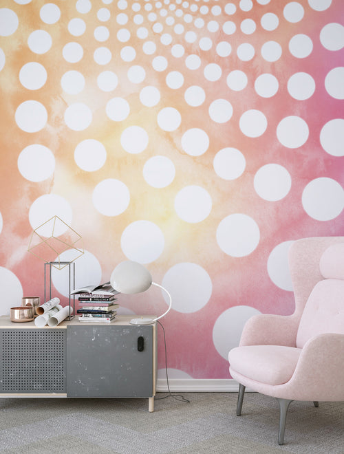Fototapete Fibonacci Sunset 250x250cm Komar FLX5 067 Interieur | Yourdecoration.nl