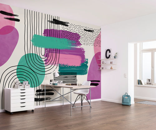 Fototapete La Boum 350x250cm FLX7 013 Interieur | Yourdecoration.nl