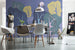 Fototapete Purple Nights 350x250cm FLX7 017 Interieur | Yourdecoration.nl