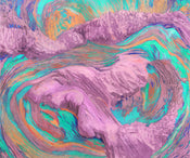 Fototapete Sunset Island 300x250cm Komar FLX6 034 | Yourdecoration.nl