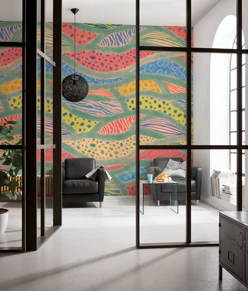 Fototapete Wave Symphony 350x250cm FLX7 023 Interieur | Yourdecoration.nl