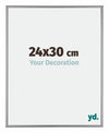 Kent Aluminium Bilderrahmen 24x30cm Platin Vorne Messe | Yourdecoration.de