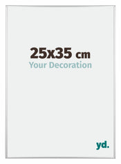 Kent Aluminium Bilderrahmen 25x35cm Silber Hochglanz Vorne Messe | Yourdecoration.de
